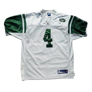2008 NY Jets 100% Authentic Brett Favre Reebok Home Jersey Sewn Size 54 Packers